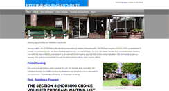 Desktop Screenshot of pittsfieldhousing.org